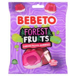 Bebeto Forest Fruit Liquid Filled Gummies 5.3oz 12ct